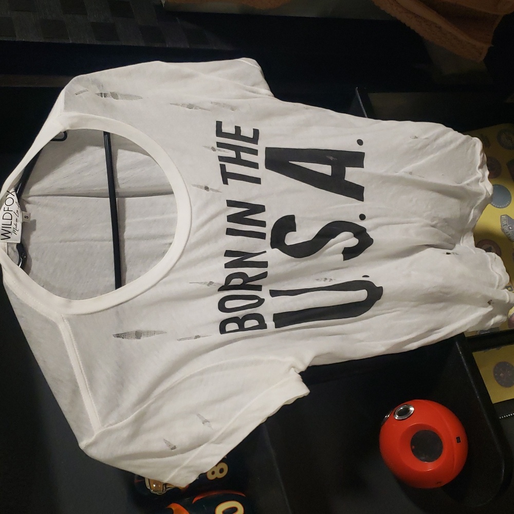 Wildfox " Born In The USA" Shirt